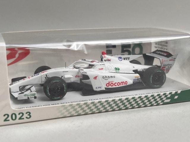 1/43 スパーク SFJ005 ホンダ ドコモ ダンデライオン M5S SF23 M-TEC
