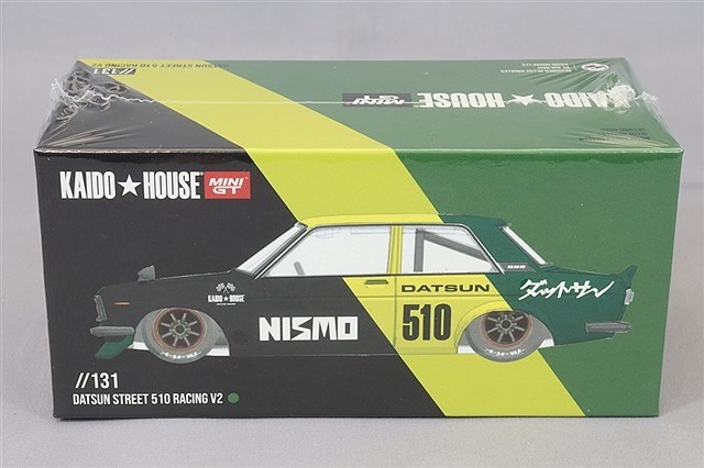 EB221 5周年記念モデル 小型模型キット 新品 KHMG131 TSM MINI-GT 1/64 日産 ダットサン ストリート 510
