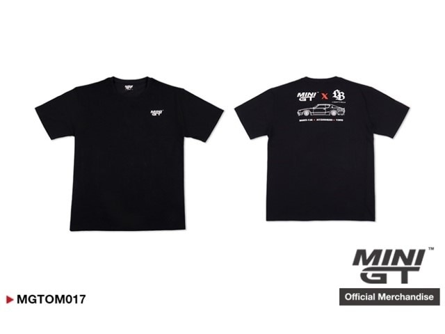 予約 MGTOM017-XS TSM MINI-GT MINI GT LB ブラック Tシャツ XS, Boost