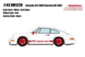 ͽ�� VM122N �ᥤ�����å�/��������� 1/43 �ݥ륷�� Porsche 911 (964) ����� RS 1992 �ۥ磻�� / ��åɥ��ȥ饤�� (����60��)