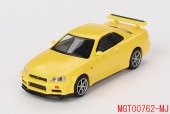  MGT00762-MJ TSM MINI-GT  Mijo 1/64  Nissan 饤 GT-R R34 Vڥå 饤ƥ󥰥 (ϥɥ) ֥ꥹ