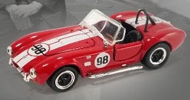 新品 SC-705-50 SHELBY COLLECTIBLES 1/64 1965 Shelby Cobra 427 S/C