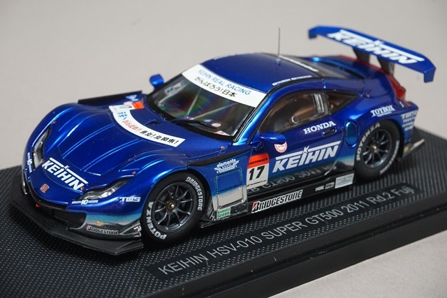 1/43 エブロ 44547 ホンダ ケイヒン HSV-010 スーパーGT500 Rd.2 富士