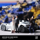 ���� MO223010 MoreArt 1/64  COUPLE SERIES A SET ���åץ� �뺧�� ���� �ե����奢 3�Υ��å� �ڤ椦�ѥ��б���