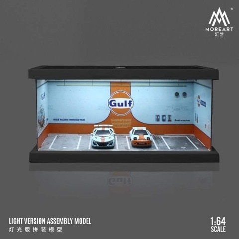 予約 MO960104 MoreArt 1/64 PARKING LOT SCENE 駐車場 ジオラマ
