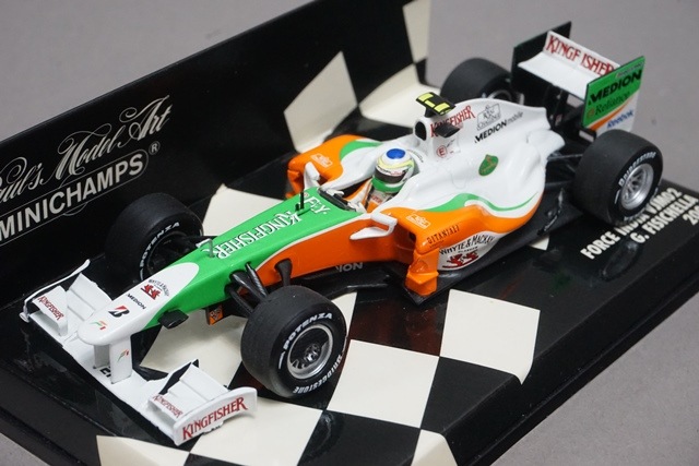 ミニチャンプス 1/43 フォースインディアVJM04 ヒュルケンベルグ テスト ミニチャンプス 1/43 フォース インディア F1チーム VJM04 No.15