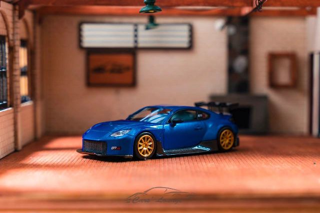 予約 Cars' Lounge & 1087x 1/64 86 / brz Rally blue, Boost Gear