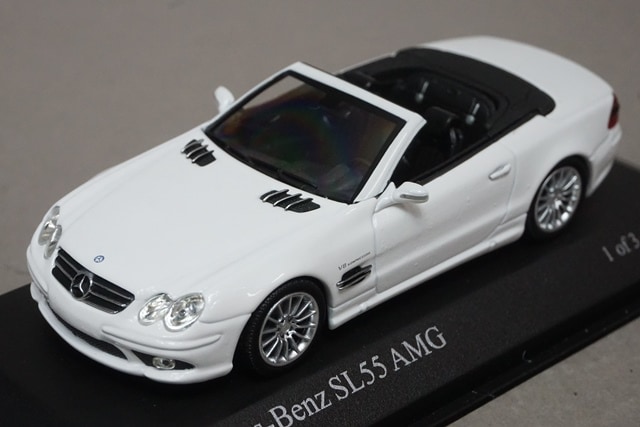 1/43 ミニチャンプス 400036170 メルセデスベンツ SL55 AMG 2007