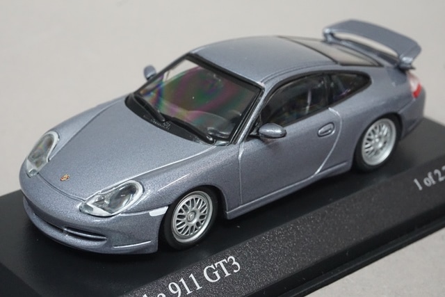 1/43 ミニチャンプス 430068008 ポルシェ 911 GT3 1998