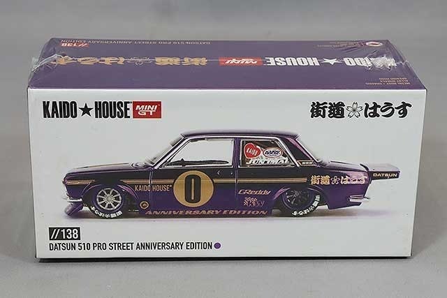 MINI GT 1/64 ダットサン 510 プロストリート アニバーサリー