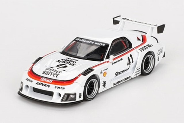 mini gt no 71 専用出品 MINI GT MGT00773-R 1/64 マツダ RX-7 LB-Super Silhouette #41