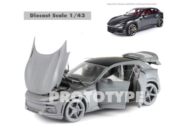 予約 HE43001D BBR 1/43 フェラーリ Ferrari Purosangue Diecast Full