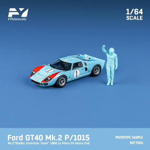Finclassically 1/64 フォード GT40 ルマン 1966