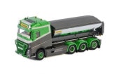  01-2965 WSI 1/50   HAKARPS SCHAKT VOLVO FH4 GLOBETROTTER 8X4 HOOKLIFT SYSTEM + HOOKLIFT CONTAINER ASPHALT