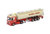  01-2927 WSI 1/50   NILLEZEN TRANSPORT SCANIA R HIGHLINE CR20H 4X2 BULK TRAILER / TIPPER - 3 AXLE