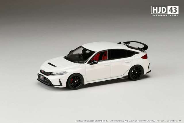 新品 HJD431001W ホビージャパン 1/43 ホンダ シビック TYPE R (FL5
