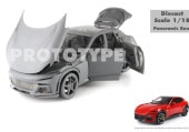 ͽ�� HE180053B BBR 1/18 �ե��顼�� Ferrari Purosangue Full open - Rosso Corsa panoramic roof 