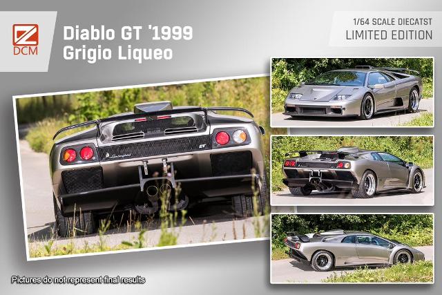 ディアブロページ 予約 DCM 1/64 ディアブロ Diablo GT'S 1999 Silver gary, Boost Gear