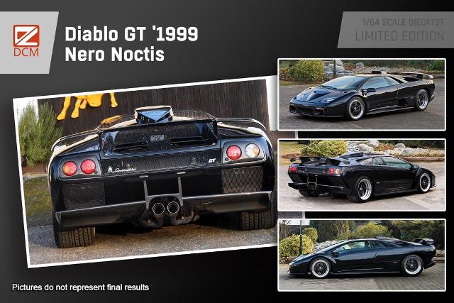 予約 DCM 1/64 ディアブロ Diablo GT'S 1999 Black, Boost Gear