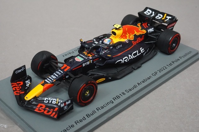 1/43 スパーク S8525 オラクル レッドブルレーシング RB18