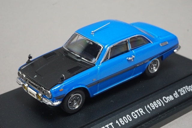 1/43 エブロ 43308 いすゞ ベレット 1600GTR ブルー, Boost Gear
