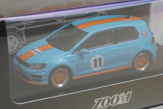 新品 ZOOM 1/64 Golf hot hatch 7R ゴルフ 7代目 ハッチバック Gulf