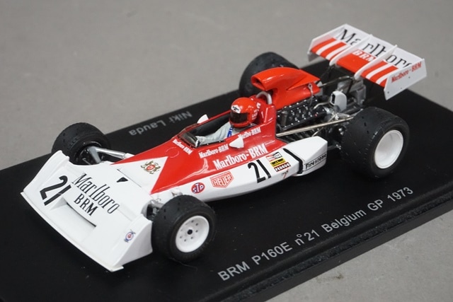1/43 スパーク S1752 BRM P160E ベルギーGP 1973 #21 マルボロ仕様
