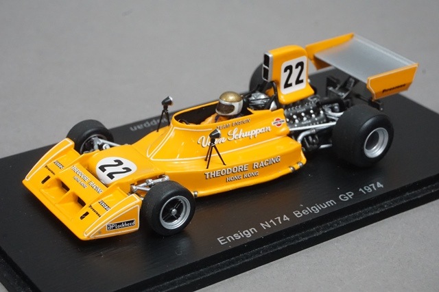 1/43 スパーク S3955 エンサイン N174 ベルギーGP 1974 22, Boost Gear ミニカー通販
