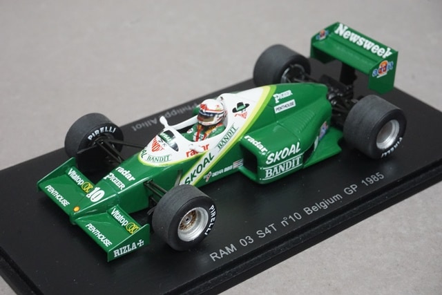 1/43 スパーク S1727 RAM 03 SAT ベルギーGP 1985 #10, Boost Gear