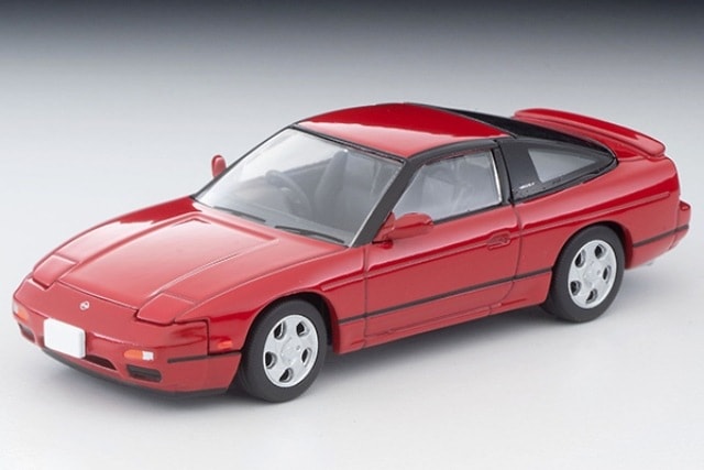 新品 LV-N235e トミーテック 1/64 日産 180SX タイプX (赤) 95年式