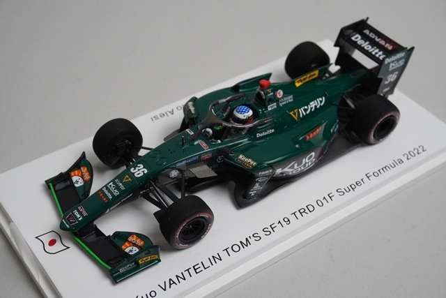 1/43 スパーク SJ122 Kuo バンテリン トムス SF19 TRD01F スーパー