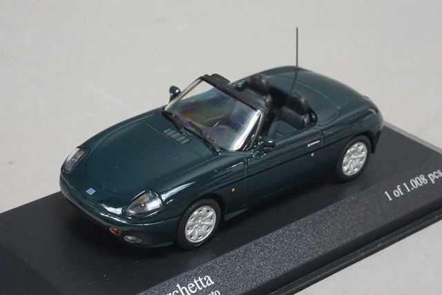 1/43 ミニチャンプス 430121935 フィアット バルケッタ 1996 ダーク
