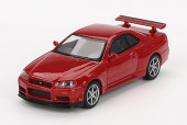 ���� MGT00796-R TSM MINI-GT 1/64 ���� Nissan �������饤�� GT-R R34 V���ڥå� �����ƥ��֥�å�(���ϥ�ɥ�) 