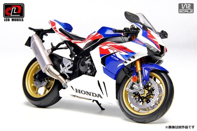 新品 LCD-M04-WH LCD MODELS 1/12 ホンダ Honda CBR1000RR-R FIREBLADE