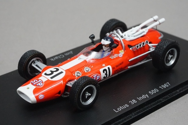 1/43 スパーク S4274 ロータス 38 インディ 500 1967 #31, Boost Gear