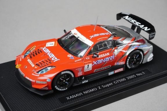 H13【まとめ売り】 エブロ製 1/43 SGT NISSAN車 6台 1/43 エブロ 43687 日産 ザナヴィ ニスモ Z スーパーGT500 2005 #1