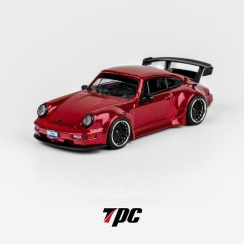 予約 TPC 1/64 RWB 964 Chrome red, Boost Gear ミニカー通販