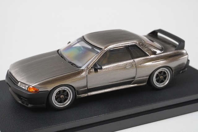 1/43 HPI 8219 日産 スカイライン GT-R (R32) ブラックメタル