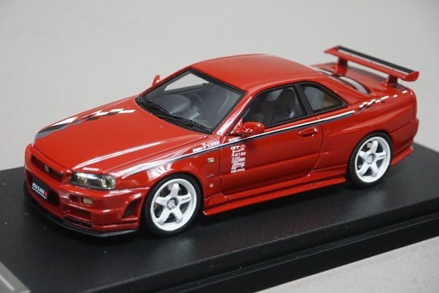 HPI 1/43 ニスモ R34 GT-R Z-tune レッドオフィシャル限定 HPI 1/43 ニスモ R34 GT-R Z-tune レッドオフィシャル限定