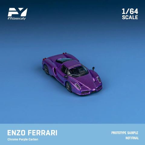 新品 FY64032 Finclassically 1/64 Enzo エンツォ Chrome carbon