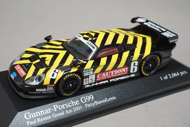 ミニチャンプス　ポルシェ 1/43 ミニチャンプス 400036886 グンナ-ポルシェ G99 Paul Revere