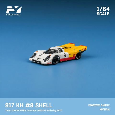 新品 FY64035 Finclassically 1/64 ポルシェ Porsche 917K Yellow