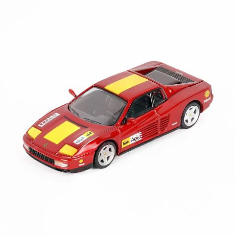 予約 XF Model 1/64 テスタロッサ Testarossa F110 Metallic red