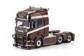  01-4660 WSI 1/50   Madland SCANIA R HIGHLINE CR20H 6X2 TAG AXLE