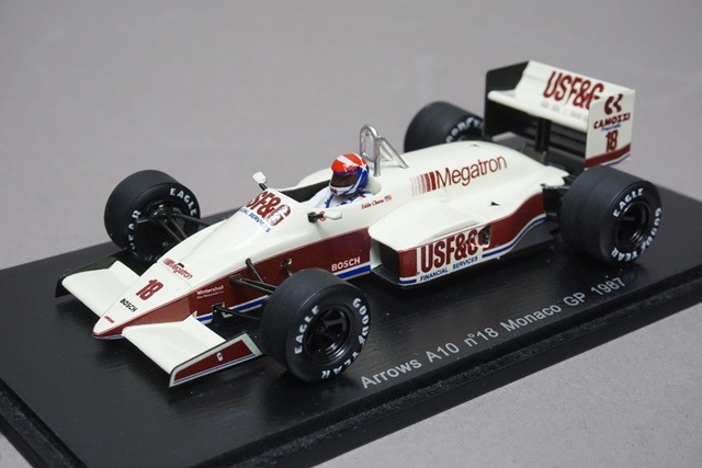 1/43 スパーク S1797 アローズ A10 モナコGP 1987 #18, Boost Gear