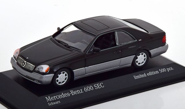 新品 943 032603 ミニチャンプス 1/43 メルセデス Mercedes 600 SEC