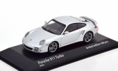  943 069016 ߥ˥ץ 1/43 ݥ륷 Porsche 911 (997 II) Turbo Coupe 2009 silver Limited Edition 500 pcs. 