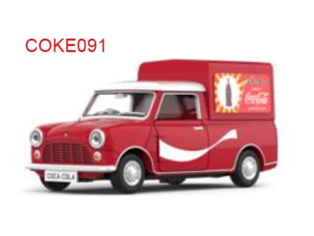 新品 COKE091 タイニーCity モーリス ミニ ピックアップ Coca-Cola