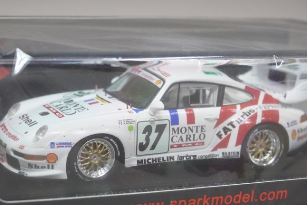 1/43 スパーク S4446 ポルシェ 911 GT2 EVO ルマン 1995 #37, Boost