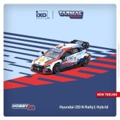 ͽ T64-089-24MCR11 Tarmac Works 1/64 ҥ Hyundai i20 N Rally1 Hybrid Rallye Monte-Carlo 2024 Winner Thierry Neuville / Martijn Wydaeghe 